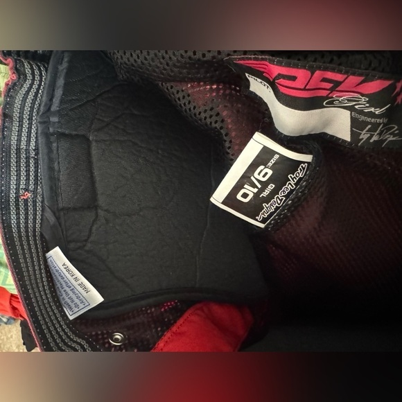 Troy Lee Designs Women’s Rev Pants‎ Redwine Moto MX Size 9/10 NWT - Picture 11 of 16